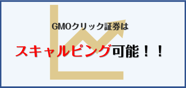 GMOクリック証券スキャルピング可能