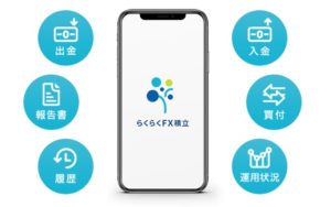 らくらくFX積立スマホアプリ